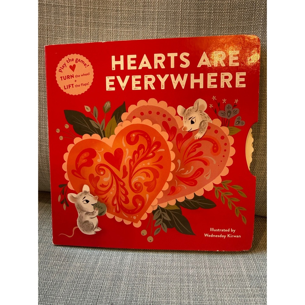Hearts Are Everywhere Board Book Wednesday Kirwan Chronicle Books Kids Game